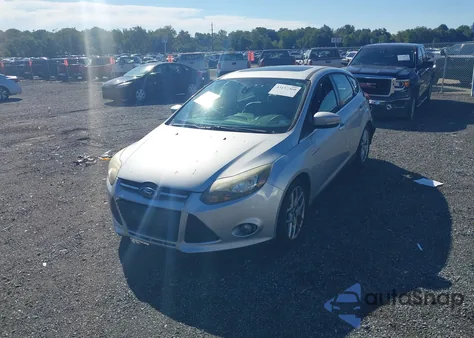 2012 Ford Focus Titanium из США, поврежденный, VIN 1FAHP3N29CL277118